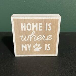 small wooden decoration